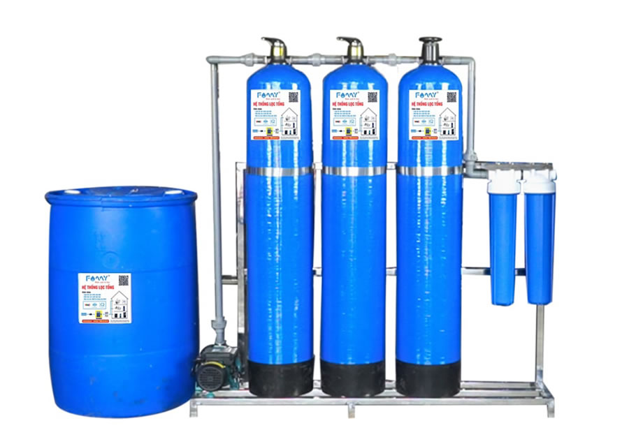 Máy lọc nước đầu nguồn giếng khoan Vinh Nghệ An