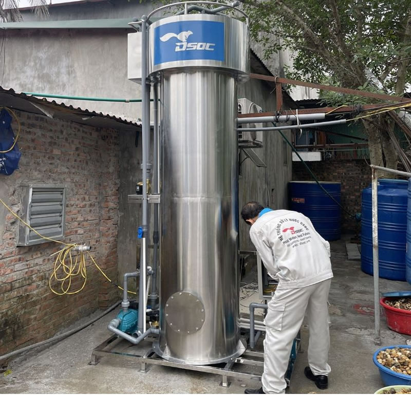 Máy lọc nước đầu nguồn giếng khoan Vinh Nghệ An
