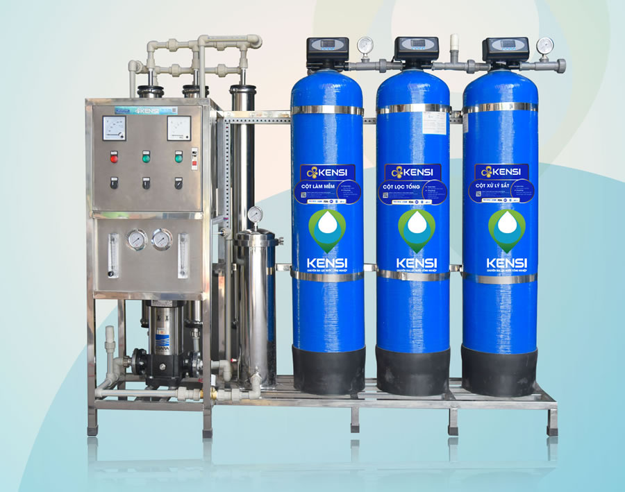 Hệ thống lọc tổng xử lý nước trường học giáo dục Vinh Nghệ An